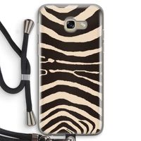 Arizona Zebra: Samsung Galaxy A5 (2017) Transparant Hoesje met koord