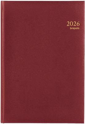 Brepols agenda Omega Lima 6-talig, bordeaux, 2026