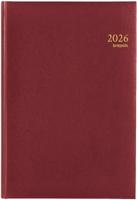 Brepols agenda Omega Lima 6-talig, bordeaux, 2026