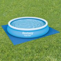 Bestway flowclear zwembadgrondzeil 396x396 cm Bestway flowclear zwembadgrondzeil 396x396 cm