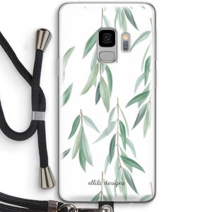 Branch up your life: Samsung Galaxy S9 Transparant Hoesje met koord