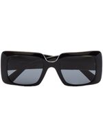 Versace Eyewear lunettes de soleil Medusa à monture carrée - Noir