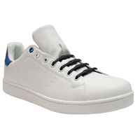 8x Shoeps XL elastische veters navy blauw brede voeten voor volw One size  -