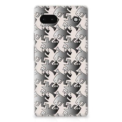 Google Pixel 6A | TPU Hoesje | Salamander Grey
