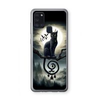 Moonlight Companions: Samsung Galaxy A21s Transparant Hoesje