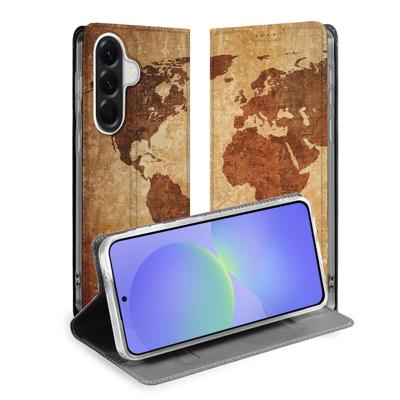 Samsung Galaxy A37 | Bookcase | Hoesje Wereldkaart