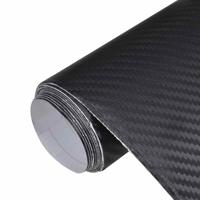 VidaXL 2 st autofolie 3d 100x150 cm + 50x150 cm zwart