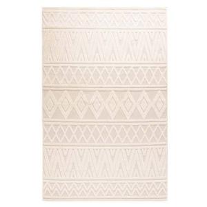Boho&me Buitenkleed ruiten - Verano wit - 80x150 cm