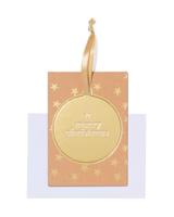 HEMA Kerstkaarten met kersthanger - 5 stuks (multi)