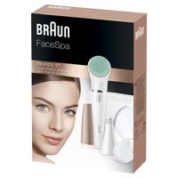 Braun FaceSpa 851V 3-in-1 Gezichtsepilator En Reinigingsborstelsysteem Met Extra Batterij - thumbnail