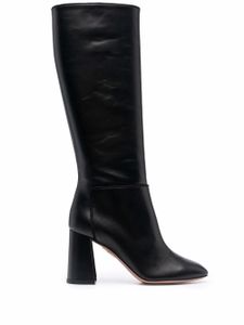 Aquazzura bottes à bout rond - Noir