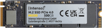 Intenso 3836450 internal solid state drive M.2 500 GB PCI Express 4.0 NVMe - thumbnail