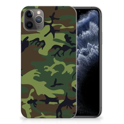 Apple iPhone 11 Pro Max | TPU bumper | Army Dark