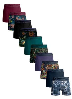 Muchachomalo onderbroeken 10-Pack Heren Boxershort - Remix - Multipack katoenen heren onderbroeken - Voordeelverpakking