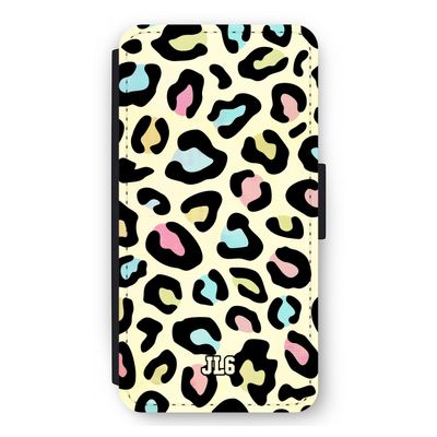Leopard pattern: iPhone 11 Pro Max Flip Hoesje