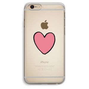 Hartje: iPhone 6 Plus / 6S Plus Transparant Hoesje
