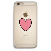 Hartje: iPhone 6 Plus / 6S Plus Transparant Hoesje