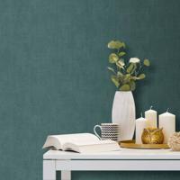 DUTCH WALLCOVERINGS DUTCH WALLCOVERINGS Behang effen groen - thumbnail