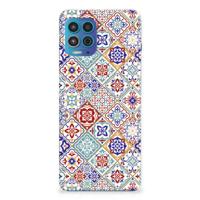 Motorola Moto G100 | TPU | Siliconen hoesje | Tiles Color