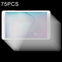 75 stuks 10 inch 0.4mm universele 9 H oppervlakte hardheid Tempered glas Screen Protector