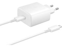 Samsung EP-TA845XWEGWW Samsung Fast PD Wall Charger USB-C incl. USB-C Cable 45W White Bulk