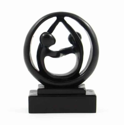 Beeld Polystone Kring Bruin (10 cm) Beeld Polystone Kring Bruin (10 cm)