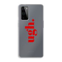 Ugh: OnePlus 9 Pro Transparant Hoesje
