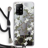 Blossoming spring: Oppo A95 5G Transparant Hoesje met koord