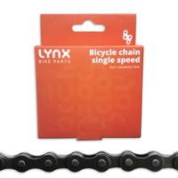 Lynx fietsketting - standaard ketting, 112 schakels, 1/2 x 1/8, grijs