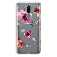 Geschilderde bloemen: LG G7 Thinq Transparant Hoesje