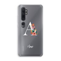 Pink Bouquet: Xiaomi Mi Note 10 Transparant Hoesje