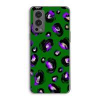 Green Cheetah: OnePlus Nord 2 5G Transparant Hoesje - thumbnail