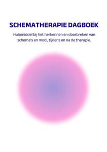 Schematherapie Dagboek (Paperback)