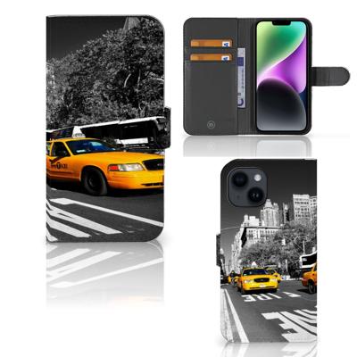 iPhone 15 | Flip Cover | New York Taxi