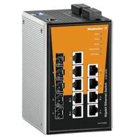 Weidmüller IE-SW-PL09M-5GC-4GT Managed Gigabit Ethernet (10/100/1000) Zwart, Oranje, Zilver - thumbnail