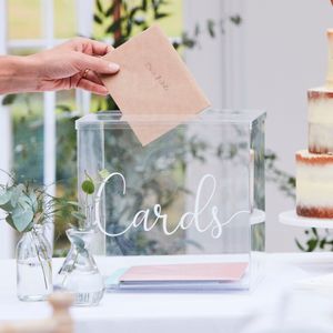 Ginger Ray BR-325 Botanical Wedding Enveloppendoos