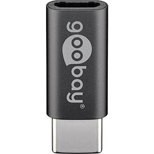 Goobay USB-C naar USB-micro adapter zwart - 9550410