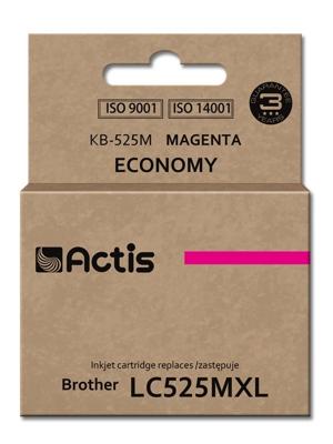 Actis KB-525M inkt (vervanging Brother LC525M; Standaard; 15 ml; rood)