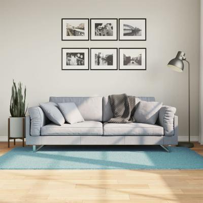 VidaXL Vloerkleed oviedo laagpolig 100x200 cm groen