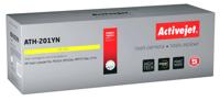 Activejet ATH-201YN toner voor HP printer, Vervanging HP 201A CF402A; Supreme; 1400 pagina's; geel