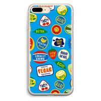Fruitsticker: iPhone 7 Plus Transparant Hoesje