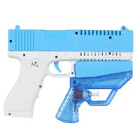 Bellenblaas speelgoed pistool met water en bubbels - kunststof - 21 cm - bellen blazen
