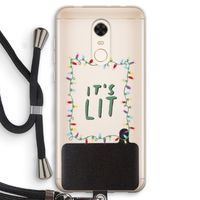 It's Lit: Xiaomi Redmi 5 Transparant Hoesje met koord