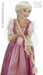 Pruik Rapunzel kind