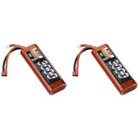 Reely LiPo accupack 7.4 V 3000 mAh Aantal cellen: 2 20 C Stick hardcase T-stekkersysteem 2 stuk(s) - thumbnail