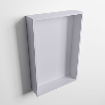 MONDIAZ EASY Nis 44,5x29,5cm in solid surface kleur Cale | Cale. 1 vak geschikt voor in- of opbouw