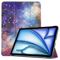 iPad Air 13 (2024) Tri-Fold Series Smart Folio Case - Sterrenstelsel