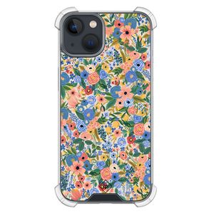 iPhone 13 mini shockproof hoesje - Blue gardens