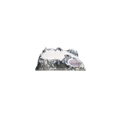 Basis kerstdorp full colour- mont blanc 42x25 cm - My village
