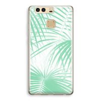 Palmbladeren: Huawei P9 Transparant Hoesje